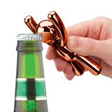 Umbra创意小人酒友开瓶器不锈钢啤酒启瓶器多功能厨房餐饮酒具