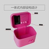 化妆包小号便携韩国化妆品收纳包大容量收纳盒专业手提大号化妆箱