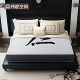 纬度空间 席梦思床垫弹簧双人两用经济型1.5 1.8米椰棕乳胶床垫
