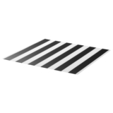 宜家 代购 露达 餐垫 隔热垫 西餐垫 餐桌垫 条形图案 黑色/白色