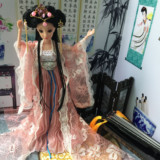 韩娜古装古代芭比可儿正品娃娃关节体收藏生日礼物唐朝服装单娃衣
