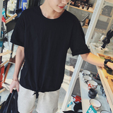 范思哲tommy阿迪rrl2016夏季短袖韩版圆领日系男装常规百搭T恤