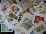 外国邮票剪片50克包挂号特价11.98元海外直达品种多信销
