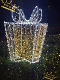 圣诞美陈 商场公园天桥装饰 步行街街道灯光 花灯彩灯led灯光