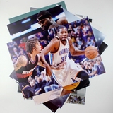 NBA篮球球星 雷霆队凯文 杜兰特 杜神 KD 8张装海报 贴纸壁画墙贴