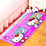 孩卧室地毯可爱儿童地毯床边床前毯吸水防滑HelloKitty卡通地垫女
