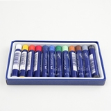 德国辉柏嘉12色油画棒蜡笔 蓝盒装儿童涂鸦蜡笔无毒