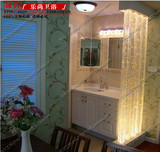 新款橡木浴室柜组合挂壁式吊柜现代简约大理石台面洗漱台洗手盆