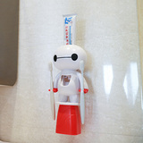 自动挤牙膏器漱口杯牙膏架置物架创意卡通牙刷架 壁挂洗漱套装全