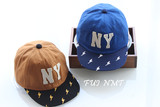 原单外贸NEW YORK款儿童帽男童女童宝宝嘻哈帽棒球帽鸭舌平舌帽