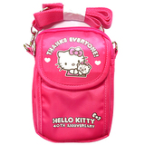 韩国进口代购正品hello kitty凯蒂猫儿童单肩包 斜挎包 零食包