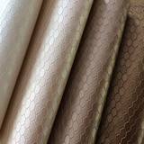 半PU皮革面料沙发家具皮料手工材料仿皮软包硬包装饰人造革六边形