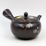 外贸出口日本茶道功夫茶具和风茶器陶瓷急须日式侧把横手唐羽茶壶