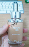 香港专柜代购 DIOR/迪奥滴管粉底液 轻薄无妆感SPF25 Nude Air