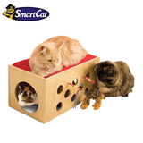 美国Smart Cat品牌猫床 猫窝猫玩具猫抓板猫休息睡觉 纯棉舒适