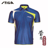 莹恋STIGA斯帝卡斯蒂卡G14030男女款乒乓球服短袖上衣球衣T恤正品