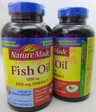 国内现货（美国原装进口）Nature Made Fish Oil深海鱼油(200粒)