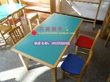 幼儿园桌椅成套儿童桌椅套装宝宝桌子椅子组合木制书桌游戏桌