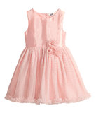 4-015 儿童宝宝外贸童装粉色亮片纱裙洋装礼服裙背心裙连衣裙
