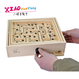 桌游平衡滚珠木制迷宫智力玩具5-6-10岁以上儿童成人益智休闲玩具
