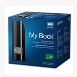 特价wd西数my book 4tb移动硬盘4t usb3.0加密正品WDBFJK0040HBK