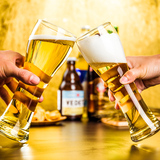 泰国进口Ocean玻璃啤酒杯创意透明收腰杯比利时小麦杯子德国大号