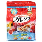 【预售】 日本正品卡乐比水果颗粒五谷杂粮麦片代餐800g可即食