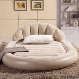 [转卖]豪华椭圆形折叠床双人气垫床 单人充气床垫 1.5米宽