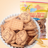 包邮 日本进口宝制果动物高钙饼干280g 儿童宝宝喜爱的食品零食