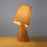 本来设计原木质装饰欧式创意小台灯卧室床头灯调光复古小夜灯定制