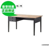 IKEA宜家 正品代购 阿克斯多书桌 实木电脑桌办公桌学习桌储物桌