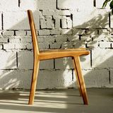 都面餐椅日式简约现代风格椅北欧宜家工作学习椅美国白橡木实木座