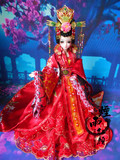烟雨红颜中国芭比古装娃娃女孩玩具套装、头饰、娃衣武则天无现货