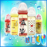 日本原装进口贝亲婴儿奶瓶 新生儿宽口径PPSU塑料奶瓶 160/240ML