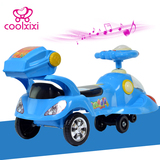 扭扭车儿童滑行车宝宝溜溜车儿童摇摆玩具车学步车音乐1-3岁童车