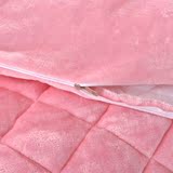 法莱绒四件套夹棉加厚床裙四件套保暖床笠床罩珊瑚绒1.5m1.8米