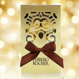 费列罗巧克力礼盒装金色高档进口浮雕镂空6粒婚庆喜糖盒零食品