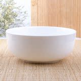 纯白色骨瓷碗 创意陶瓷碗米饭碗汤碗泡面碗特价 唐山餐具碗甜品碗