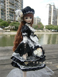 格蕾丝BJD SD3分4分娃娃衣女仆装婚纱鱼尾裙洋装衣服YZ007
