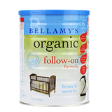 澳洲罐装包装6-12个月原装进口Belly贝拉米有机牛奶粉2段