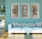 现代简约客厅高档装饰画手工海洋贝壳实物画卧室餐厅壁画立体挂画