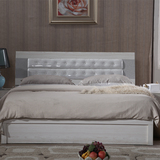 双十一韩式双人床1.8米箱体储物床1.5米软靠床婚床 双人经济型床
