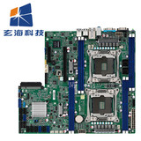 泰安S7077 C610芯片组X99 支持E5-2600 V3 CPU 双路工作站主板