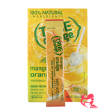 美国代购 TRUE ORANGE真柠檬 速溶芒果鲜橙粉果汁饮料粉冲剂1袋3g