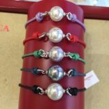 特价 MAJORICA 12 mm 珍珠彩色抽绳手链  西班牙正品代购国内现货