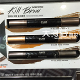 韩国代购 clio珂莱欧纹身液体眉笔 持久不脱妆两用眉笔眉刷 3色齐