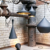 北欧酒吧台loft创意复古餐厅简约乐器个性现代工业铁艺餐吊灯三头