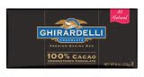 Ghirardelli 烘焙巧克力 100%纯黑巧克力 无糖巧克力