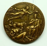 钱币精美的罗马造币厂大铜章 直径 8.1厘米 1930年发行钱币收藏