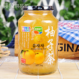 韩国鲜之园蜂蜜柚子茶1000g 进口办公休闲冲饮品 75%新鲜果肉